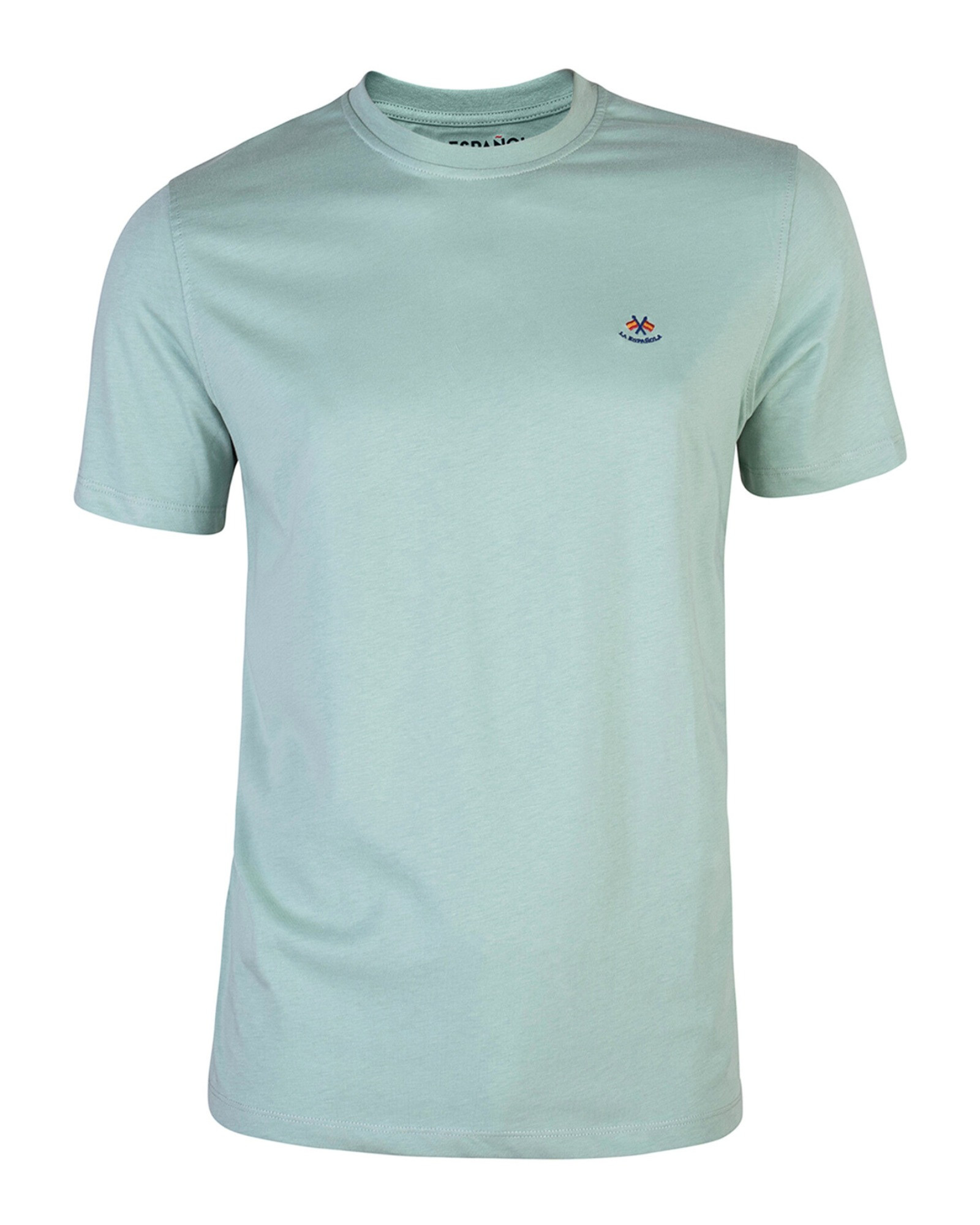 Camiseta básica algodón orgánico bordada v. agua serie 10863