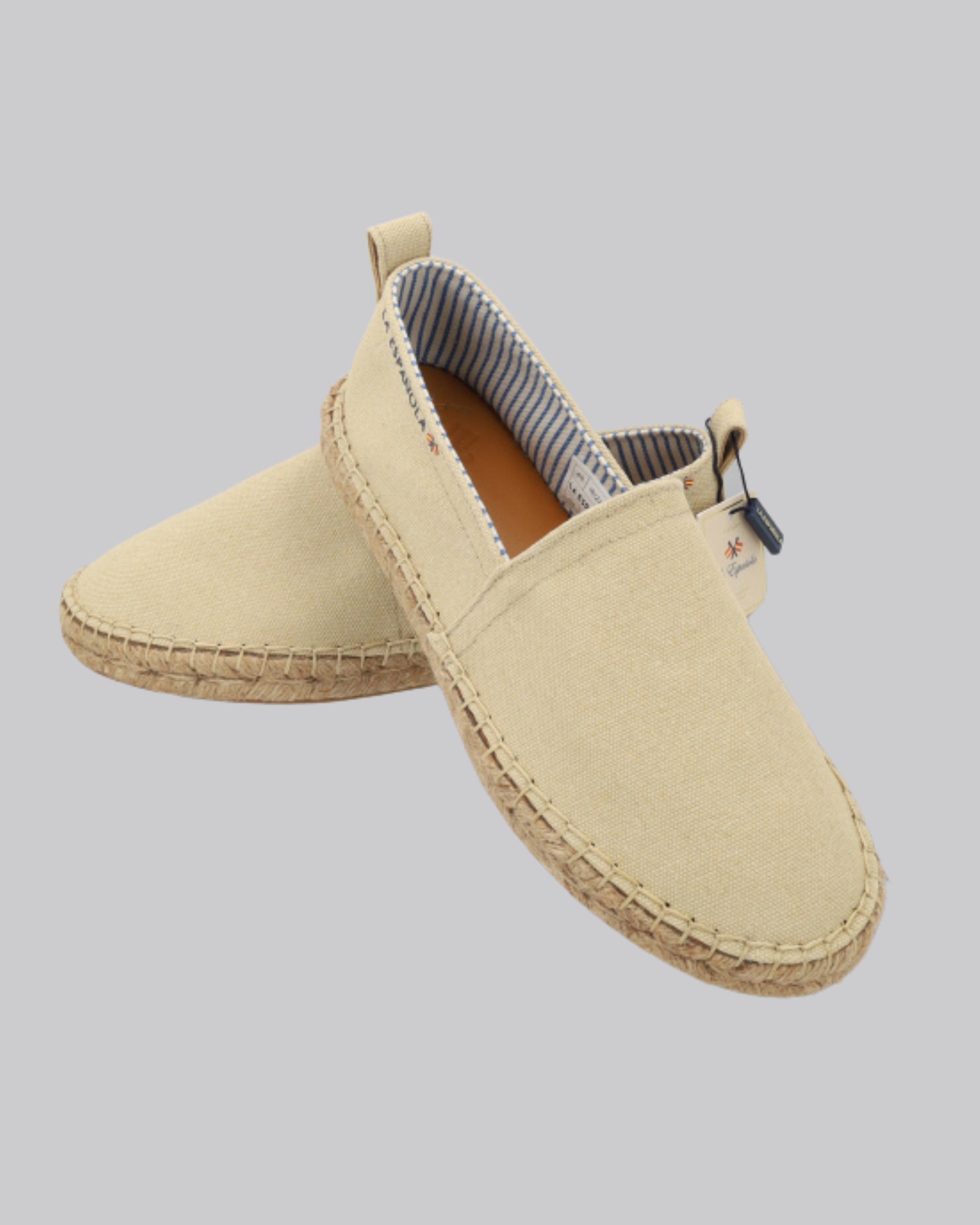 Alpargata lona y suela yute - Modelo Ibiza