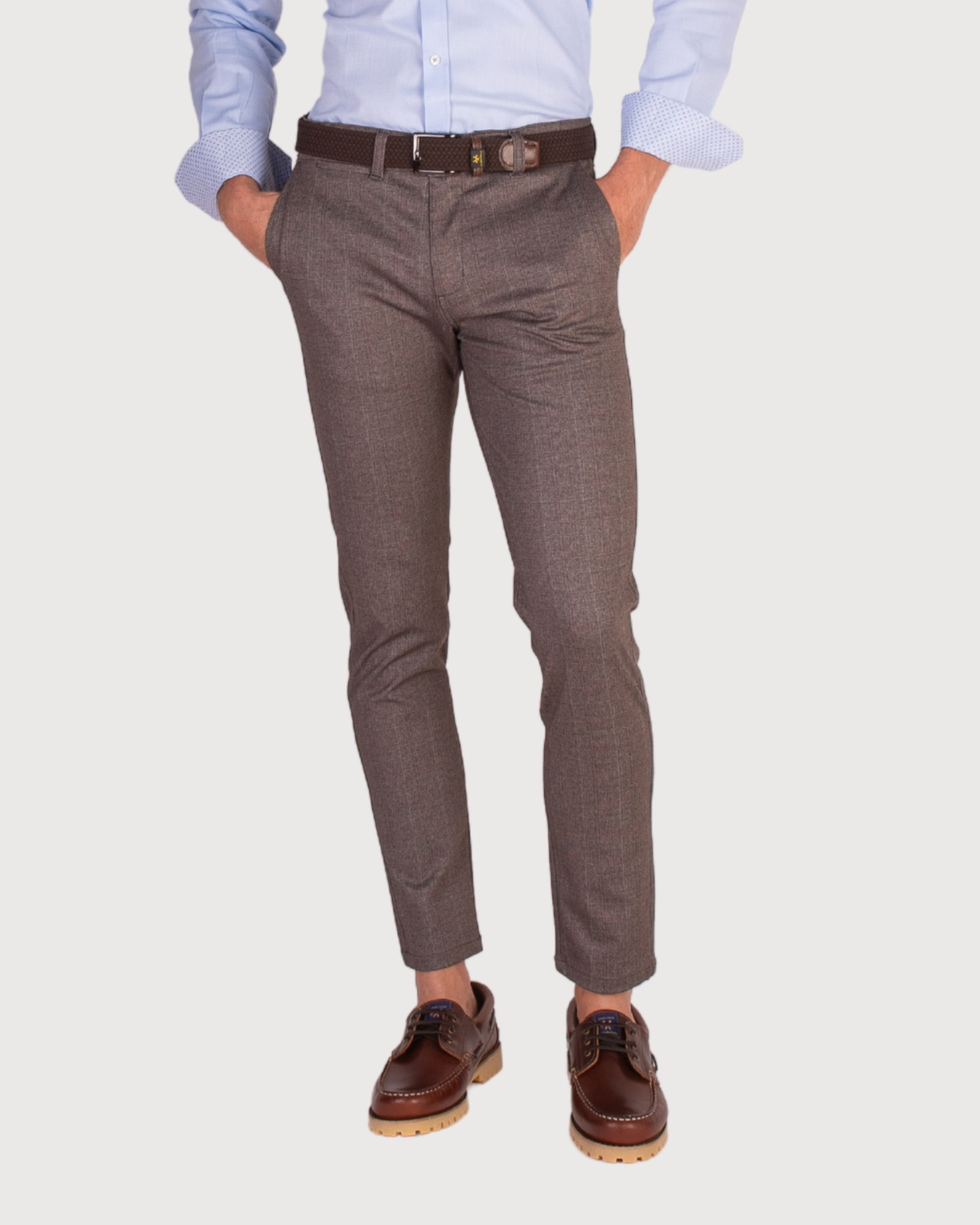 PANTALÓN CHINO CUADROS SERIE 10940  COLOR TIPO