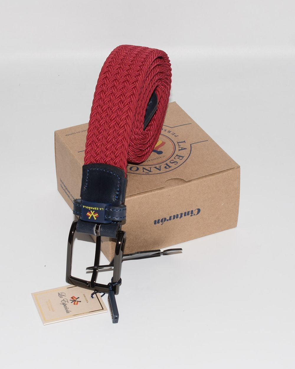 Cinturón trenzado liso - Serie 10592