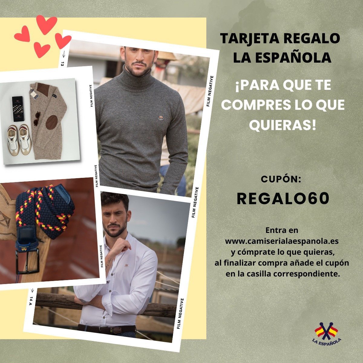 TARJETA REGALO LA ESPAÑOLA 60€