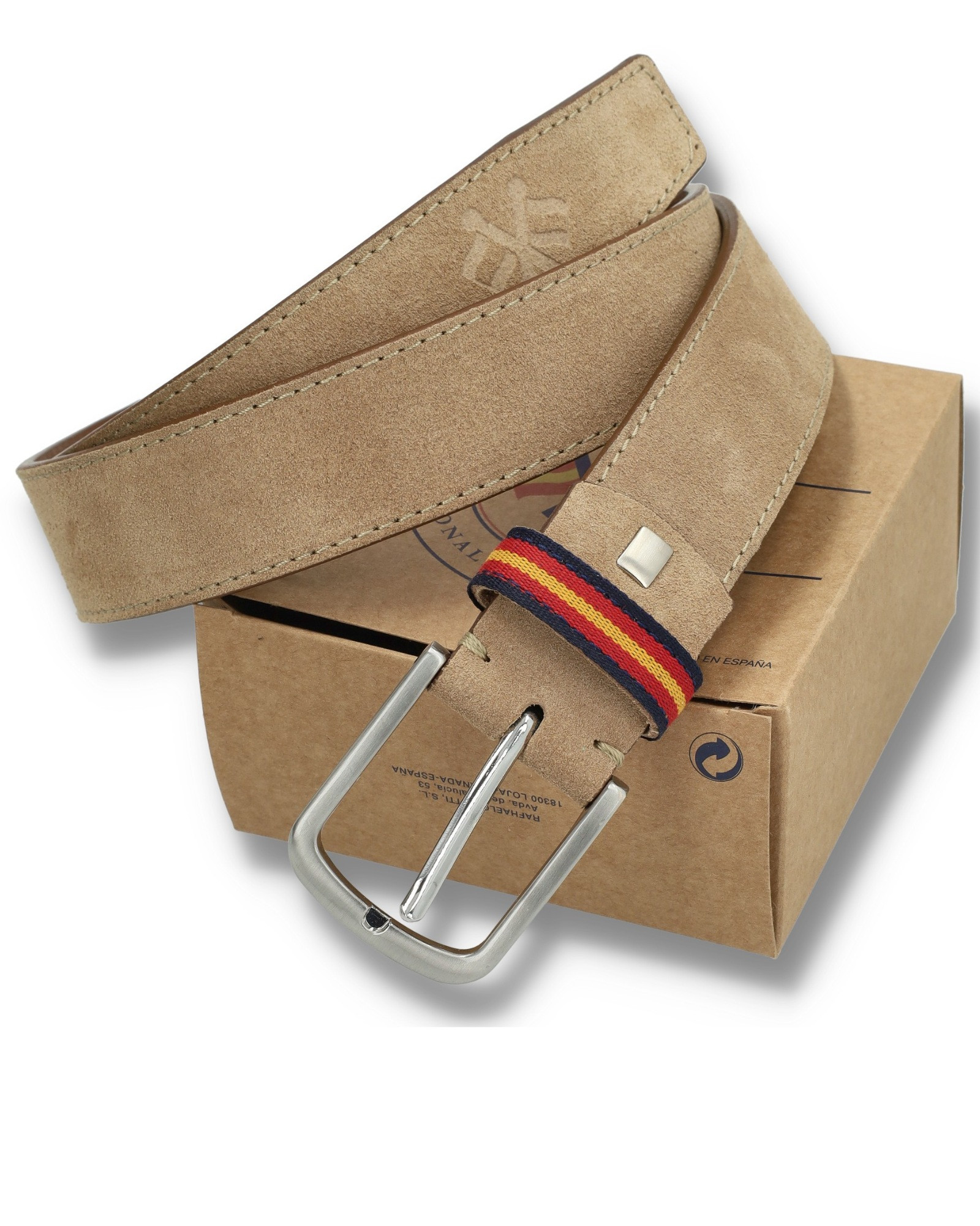 Serie 10983  Cinturón color beige