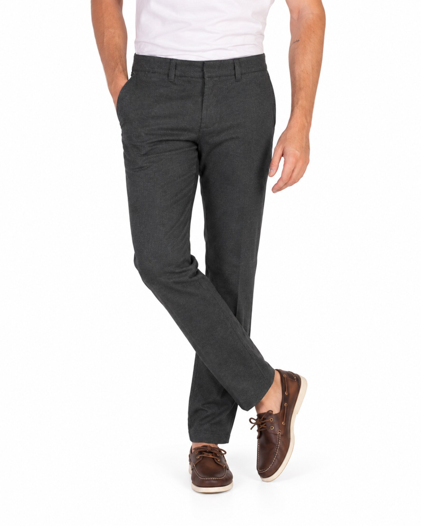 PANTALÓN CHINO VISCOSA- ELASTANO SERIE 10989 COLOR ÚNICO